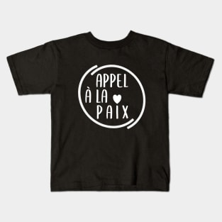 Appel à la Paix Kids T-Shirt